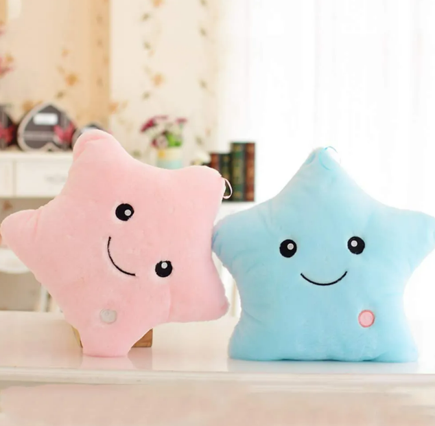 Foto 5 pulgar | Xtellar Cojín Luminoso Decorativo De Peluche Estelar: Confort Y Magia En Tus Manos