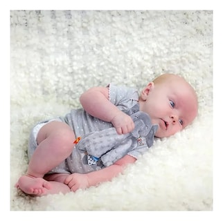 Foto 5 | Manta De Apego Belug Peluche Gris