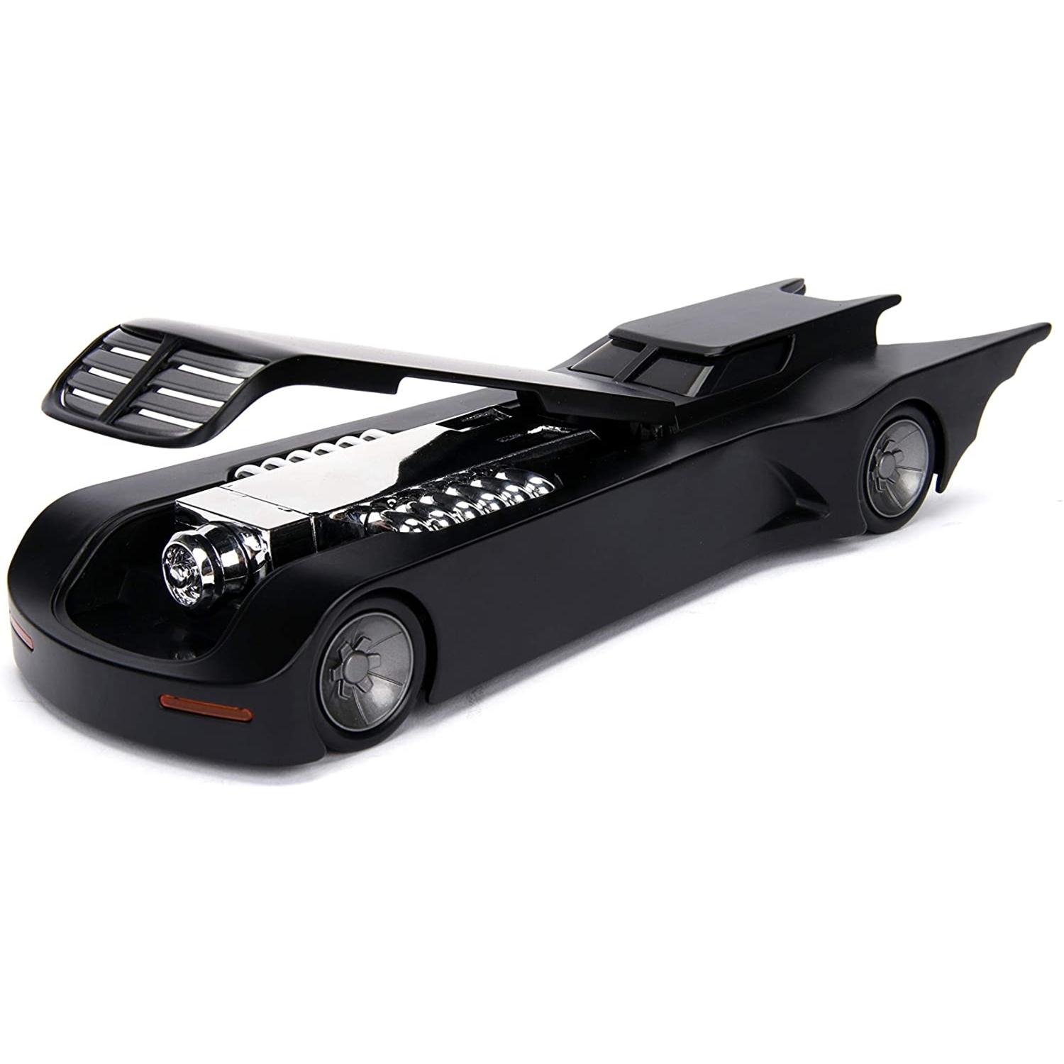 Foto 2 pulgar | Batimobile y Batman Die Cast Coleccionable 1:24 de la Series Dc