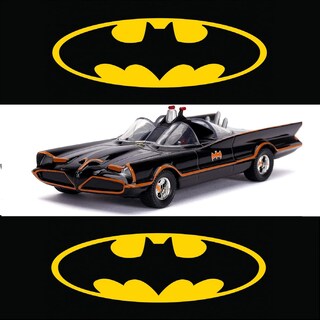 Foto 2 | Juguete de Batman y Batimobile Jada Joys