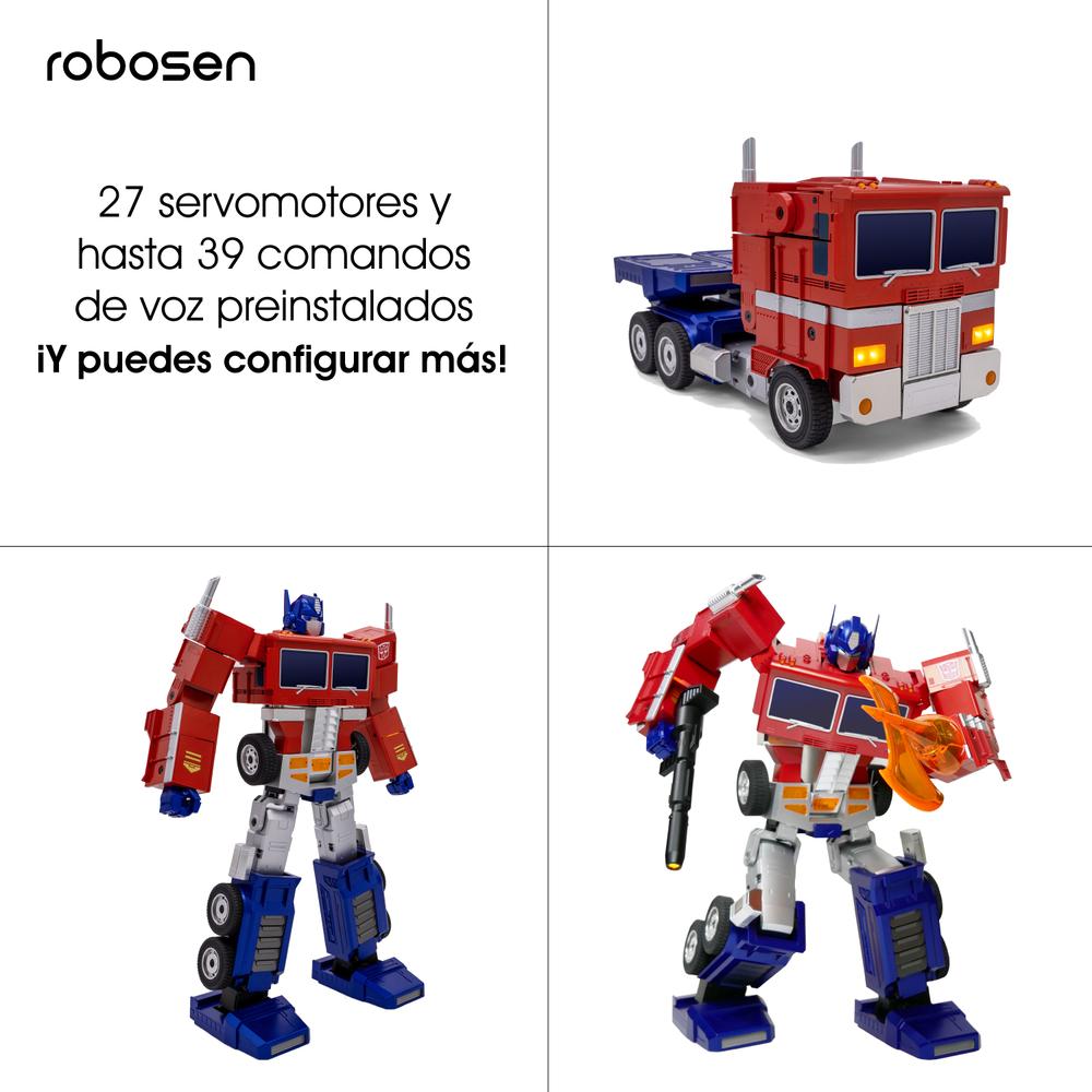 Foto 5 | Figura Optimus Prime Robosen a Control Remoto