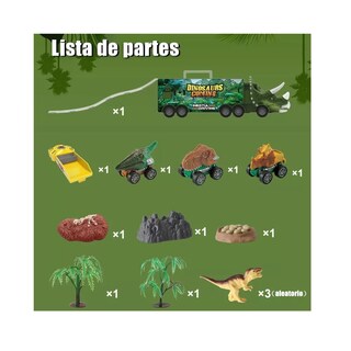 Foto 5 | Juguete BELUG Camión Dinosaurio para Niños con Luces y Sonido