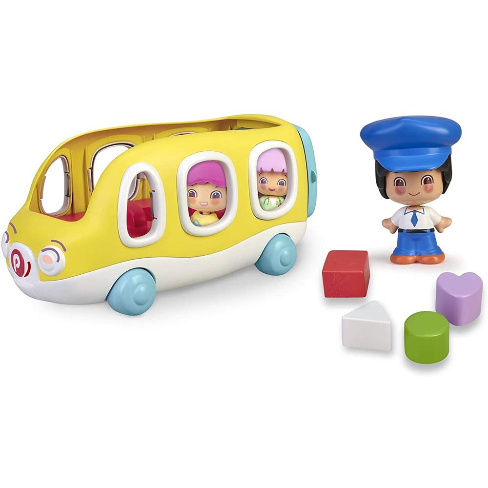 Pinypon My First Pinypon School Bus Famosa Multicolor