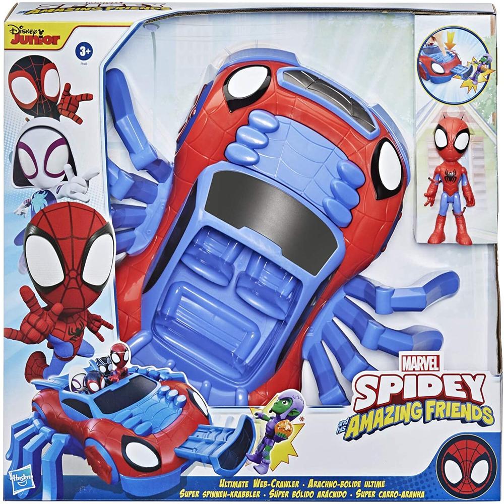 Foto 2 pulgar | Carro Marvel Spidey And Amazing Friends Super Carro Araña