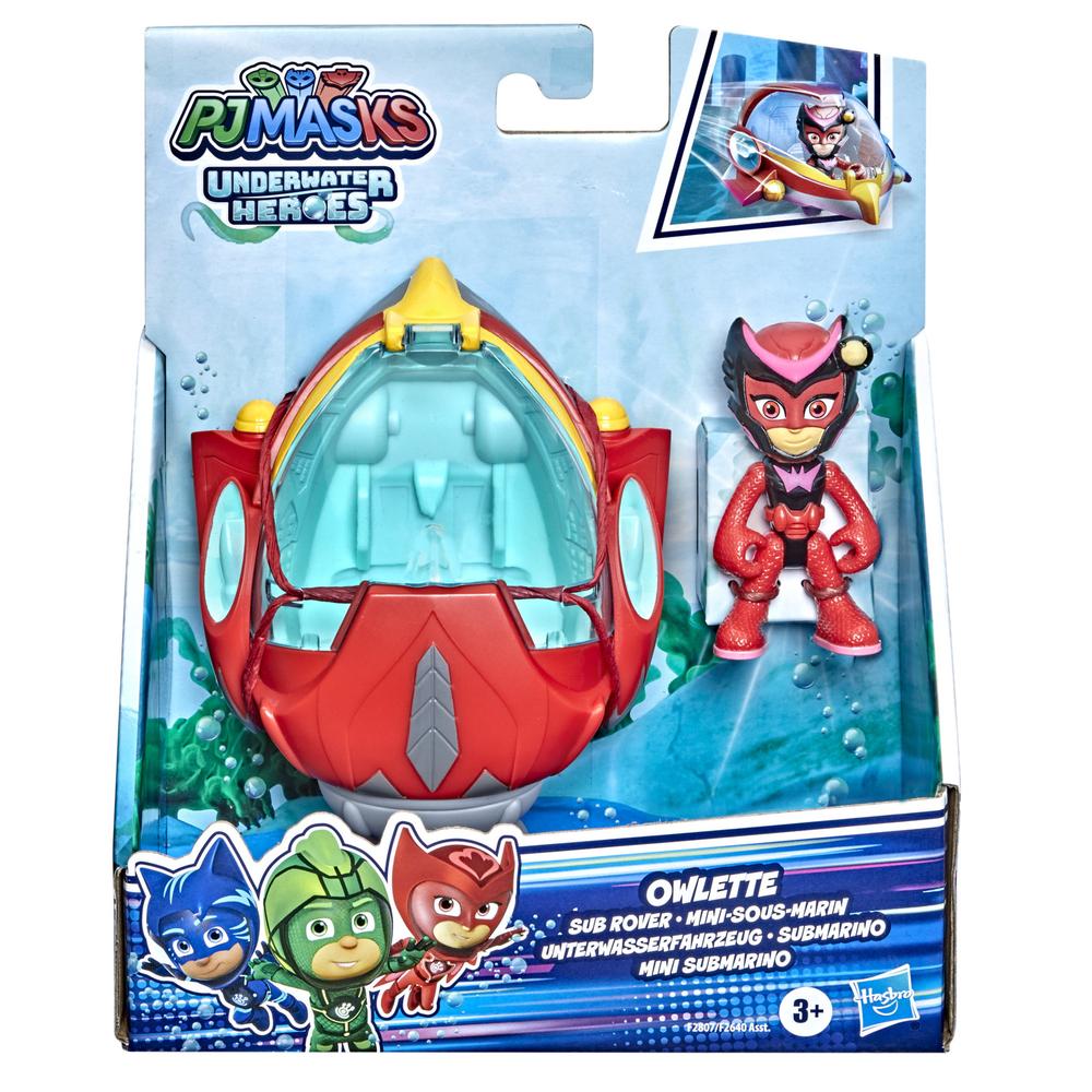 Foto 2 pulgar | Figura Pj Masks: Owlette con Mini Submarino