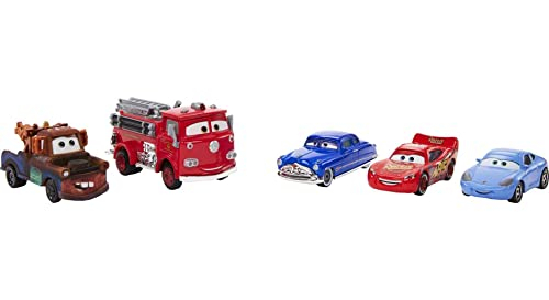 Foto 6 pulgar | Venta Internacional- Colección de 5 Carritos Cars de Disney y Pixar