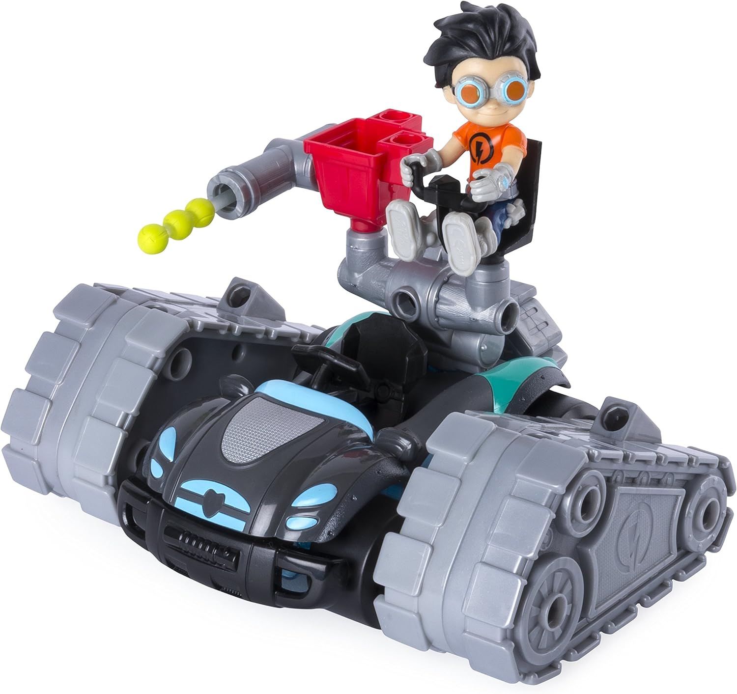 Foto 3 | Coche Armable Blaster Tank De Spin Master