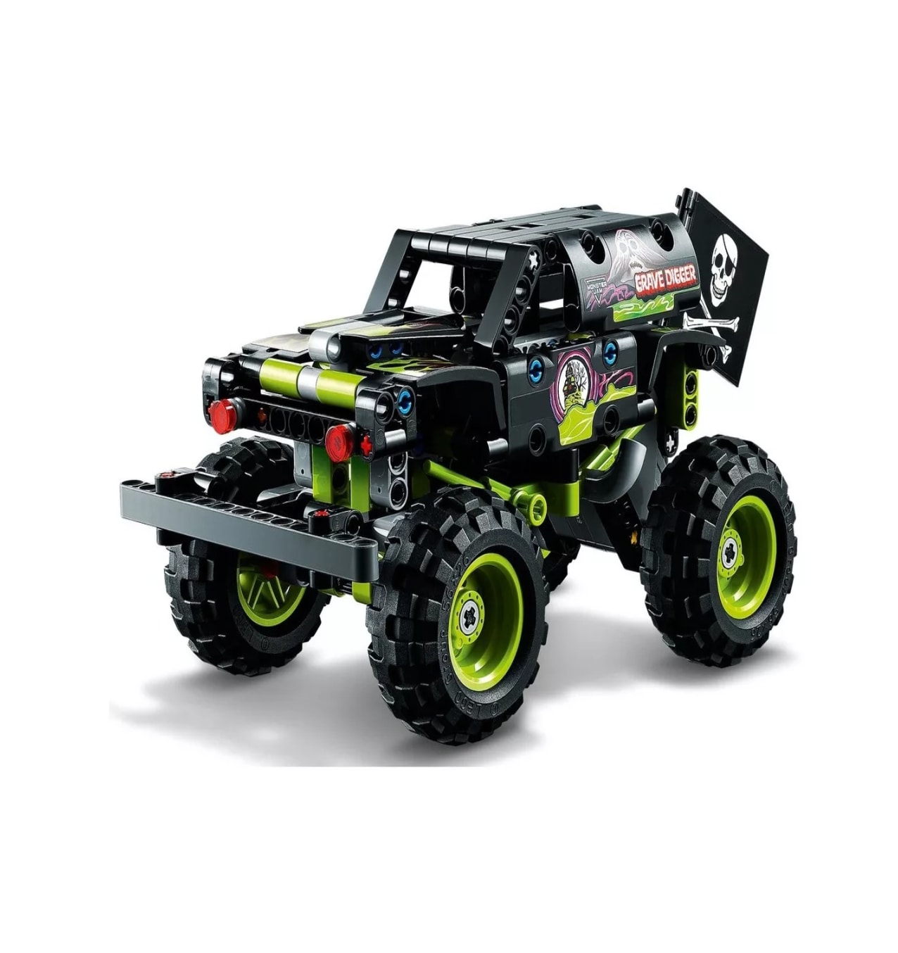 Kit Lego Technic Monster Jam Grave Digger 212 Pzs $1,059