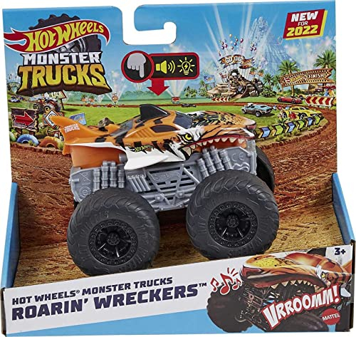 Foto 7 pulgar | Venta Internacional - Monster Truck Roarin' Wreckers Hot Wheels