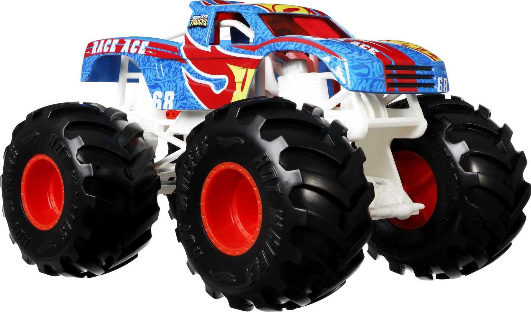 Foto 2 pulgar | Venta Internacional - Monster Trucks Hot Wheels Escala 1:24