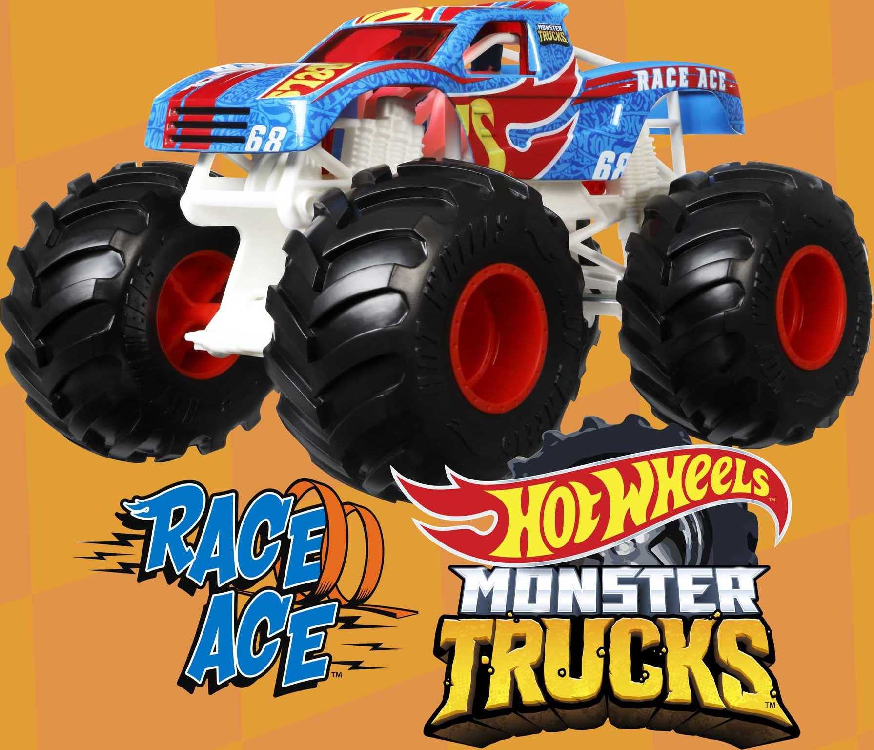 Foto 3 pulgar | Venta Internacional - Monster Trucks Hot Wheels Escala 1:24