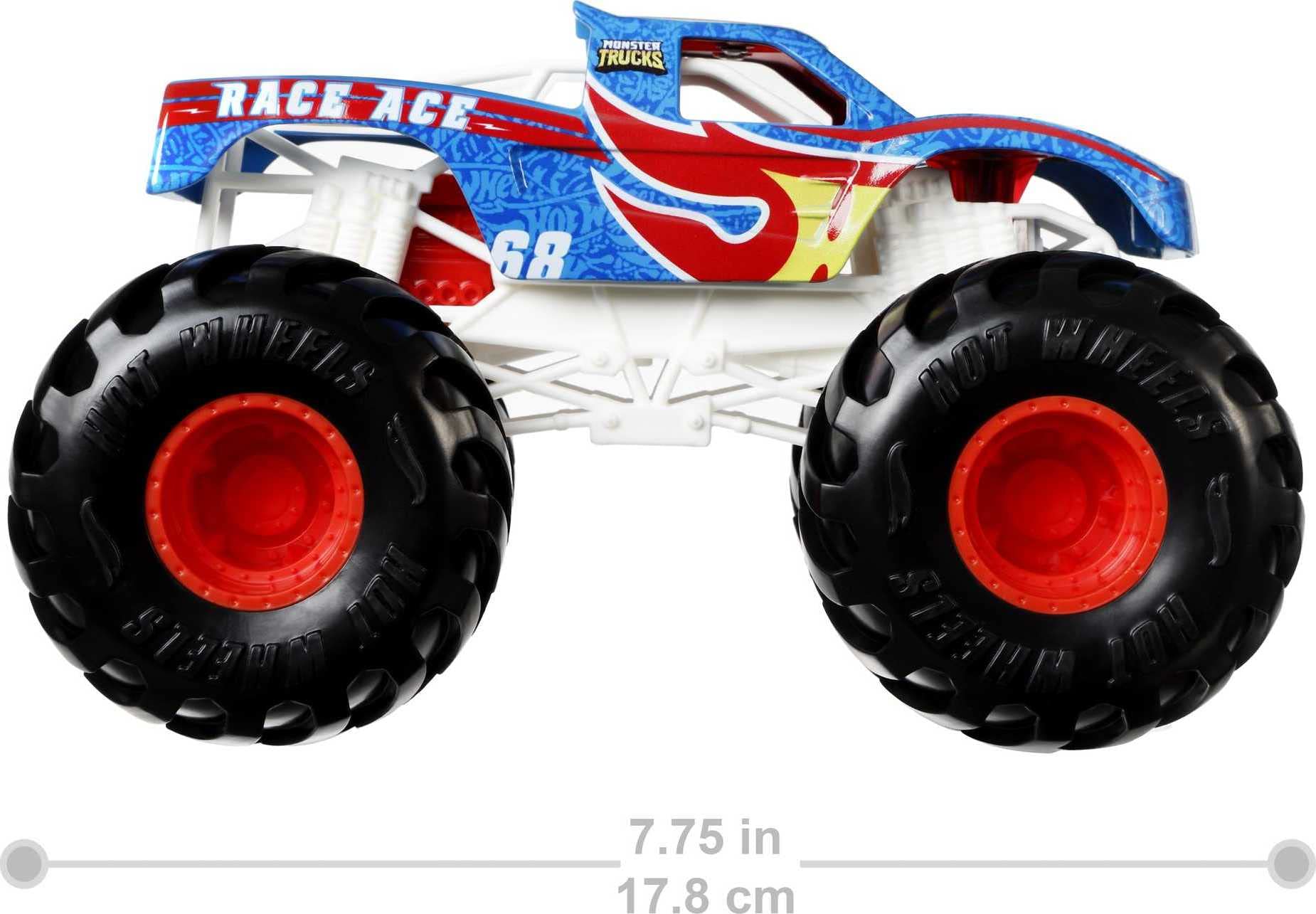 Foto 4 pulgar | Venta Internacional - Monster Trucks Hot Wheels Escala 1:24