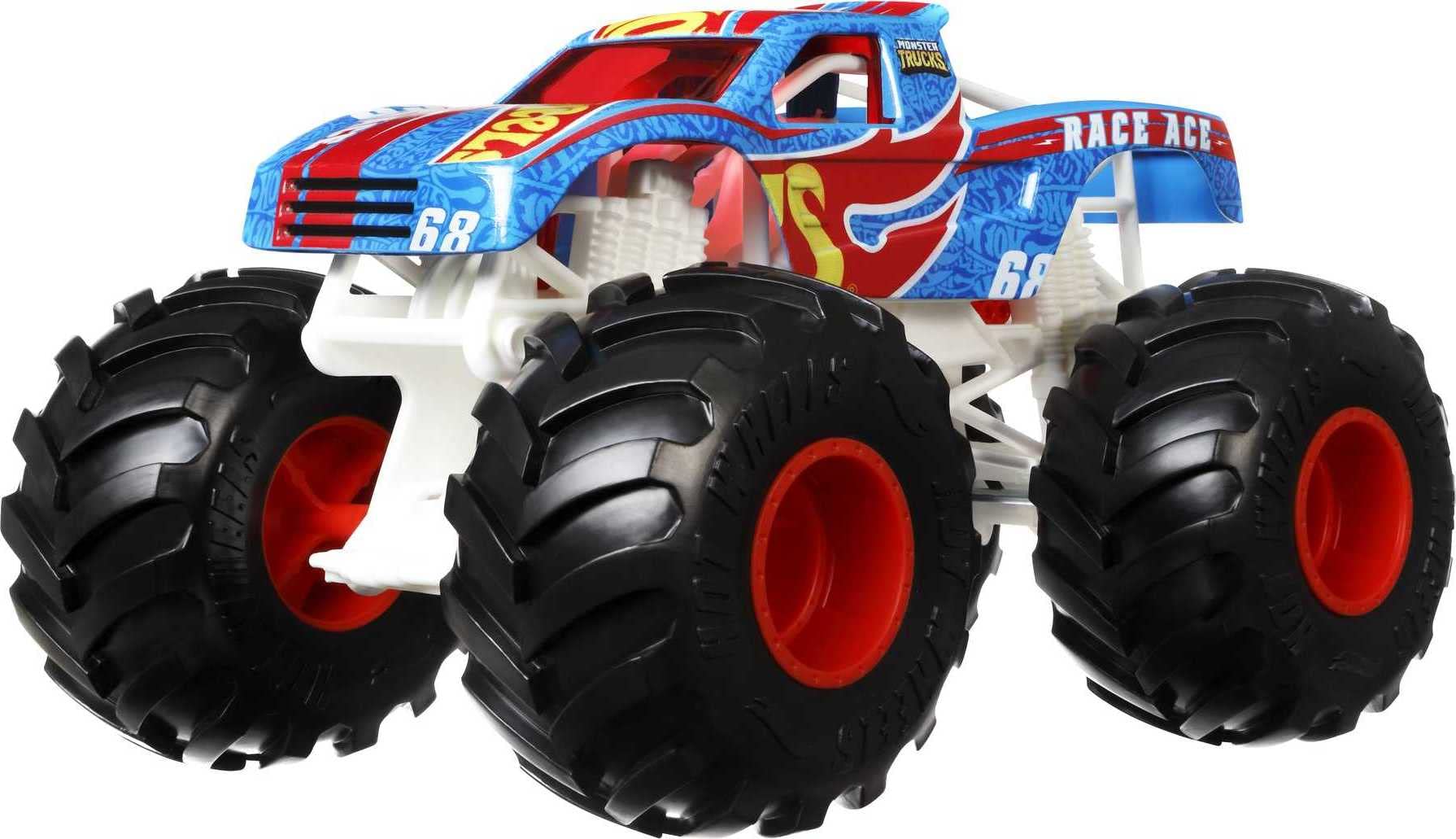 Foto 5 pulgar | Venta Internacional - Monster Trucks Hot Wheels Escala 1:24