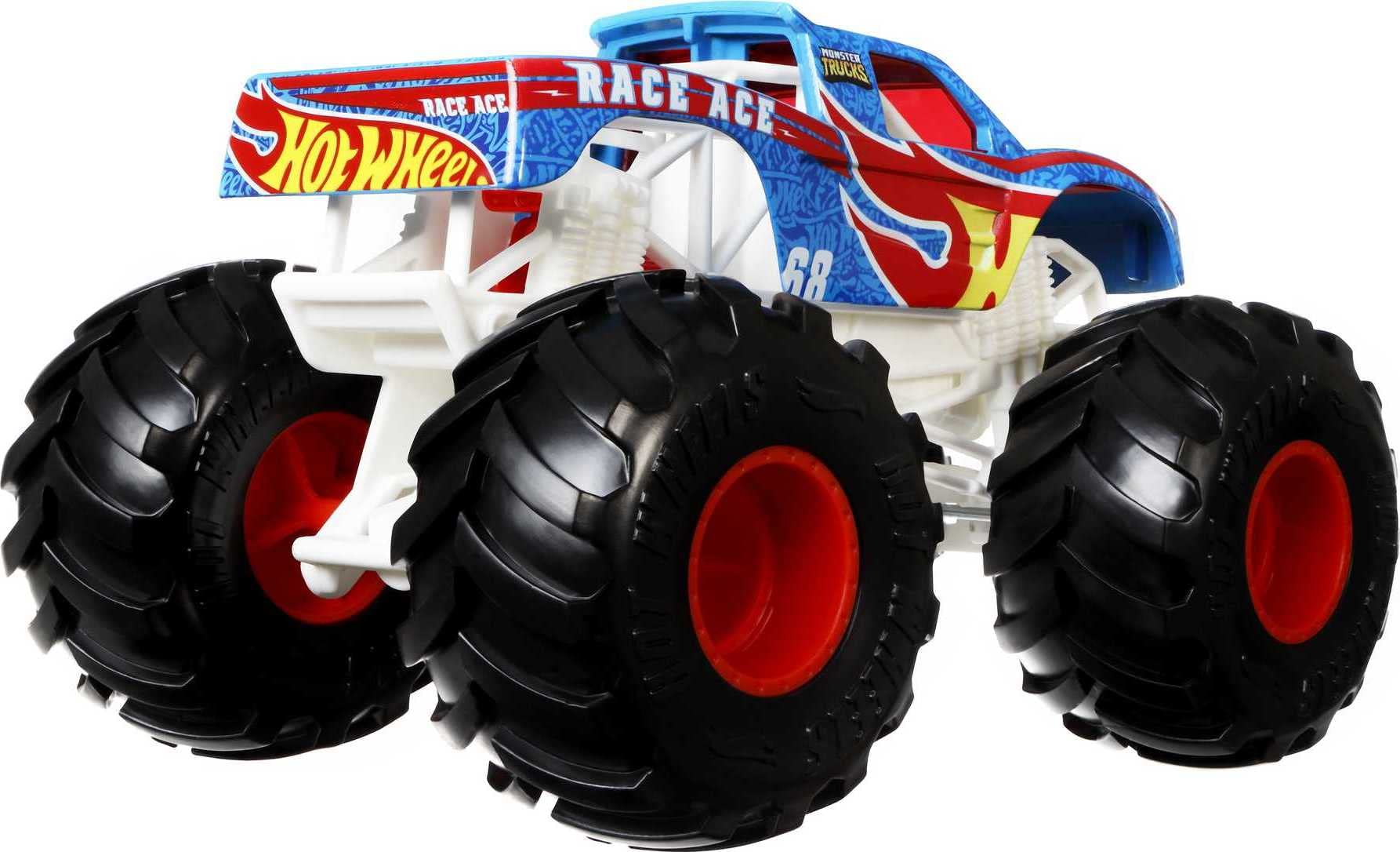 Foto 6 pulgar | Venta Internacional - Monster Trucks Hot Wheels Escala 1:24