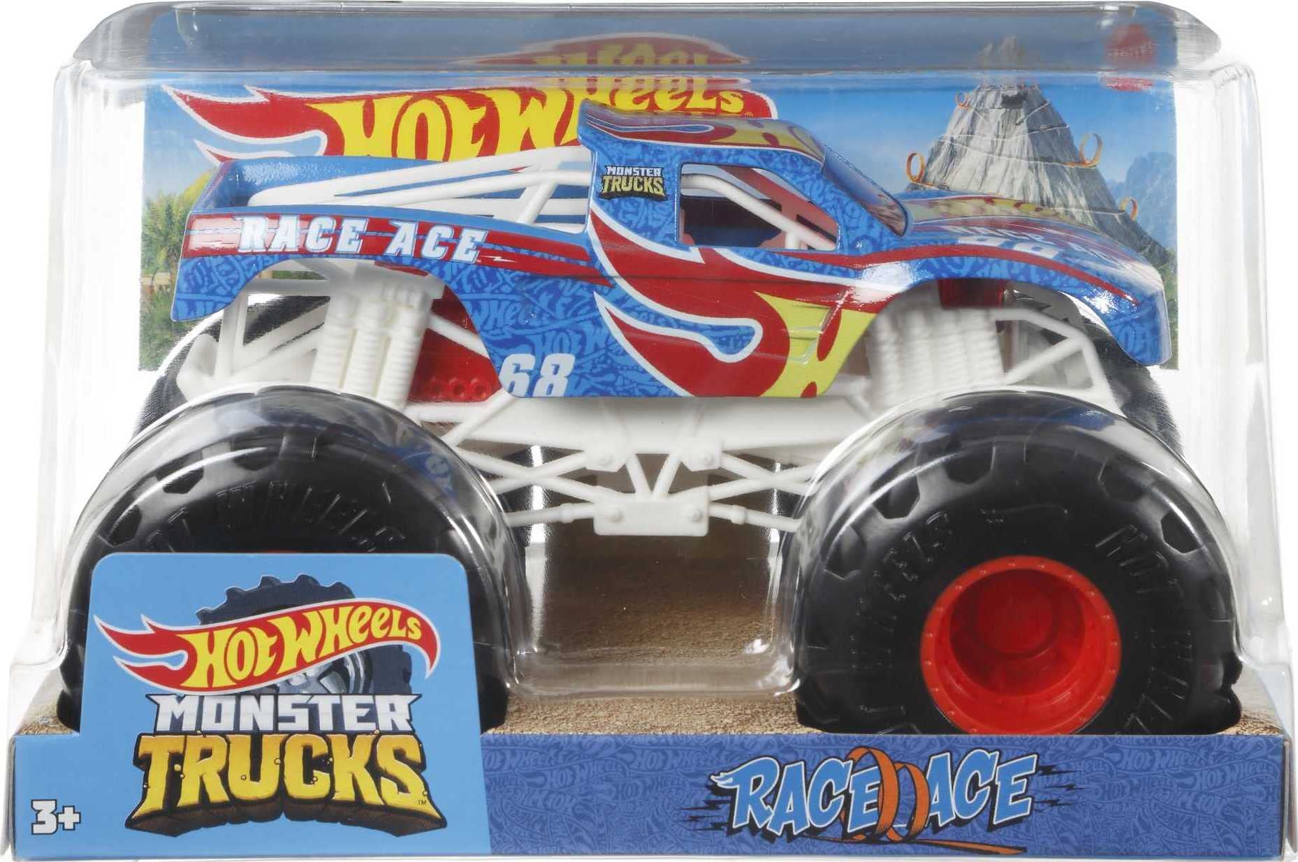 Foto 7 pulgar | Venta Internacional - Monster Trucks Hot Wheels Escala 1:24