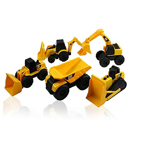 Foto 4 pulgar | Venta Internacional - Juego De Camiones De Construcción Caterpillar Cat Mini Machine