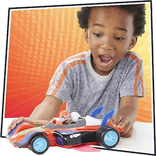 Foto 4 | Venta Internacional - Máscaras Hasbro Pj Para Coche De Juguete Animal Power Flash Cruiser Con Luces