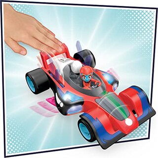 Foto 6 | Venta Internacional - Máscaras Hasbro Pj Para Coche De Juguete Animal Power Flash Cruiser Con Luces