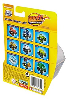 Foto 2 | Venta Internacional - Vehículo de Juguete Fisher-Price Nickelodeon Blaze & The Monster Machines