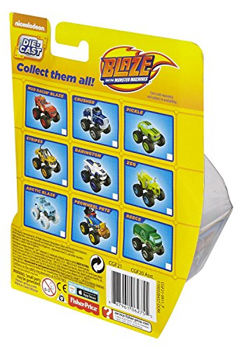 Foto 6 pulgar | Venta Internacional - Vehículo de Juguete Fisher-Price Nickelodeon Blaze & The Monster Machines