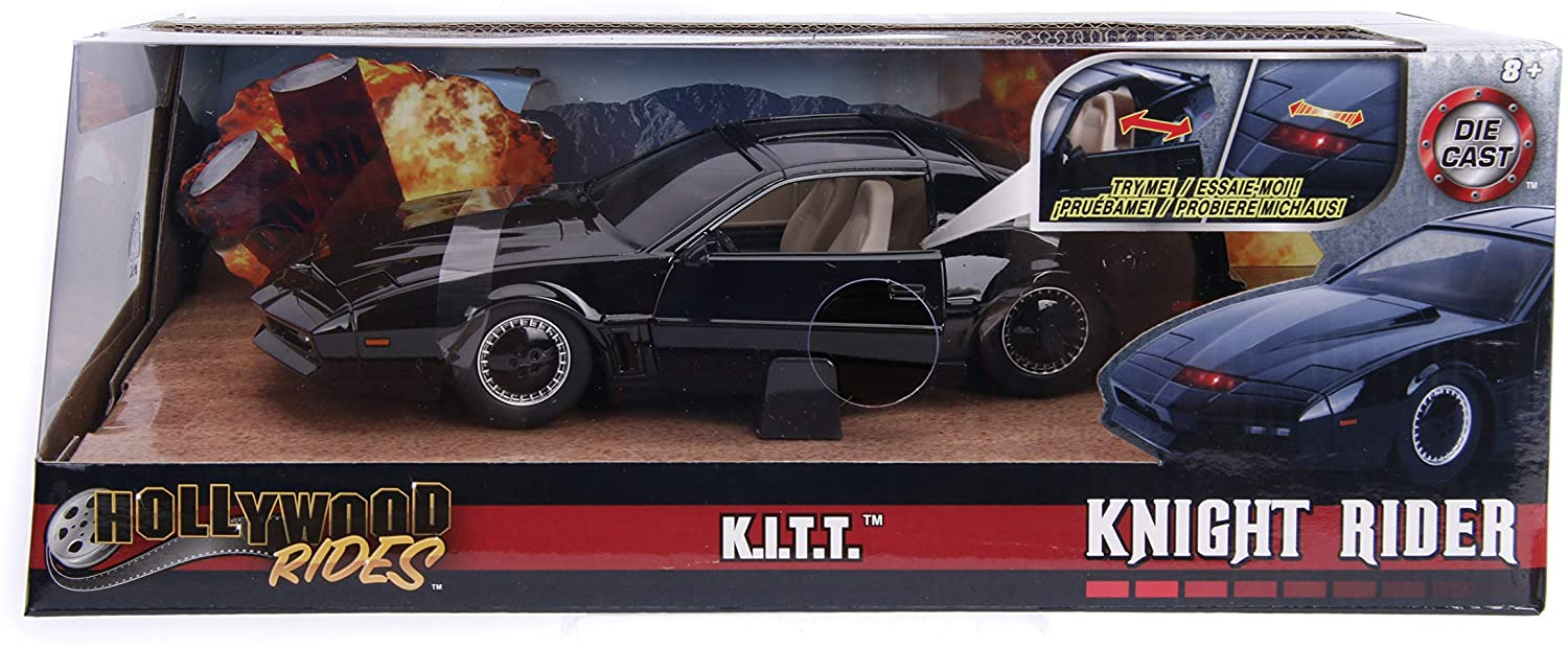 Foto 9 pulgar | Venta Internacional - Carro de Colección Jada 1: 24 Hollywood Rides Knight Rider Kitt con Luz Pontiac Firebird 30086