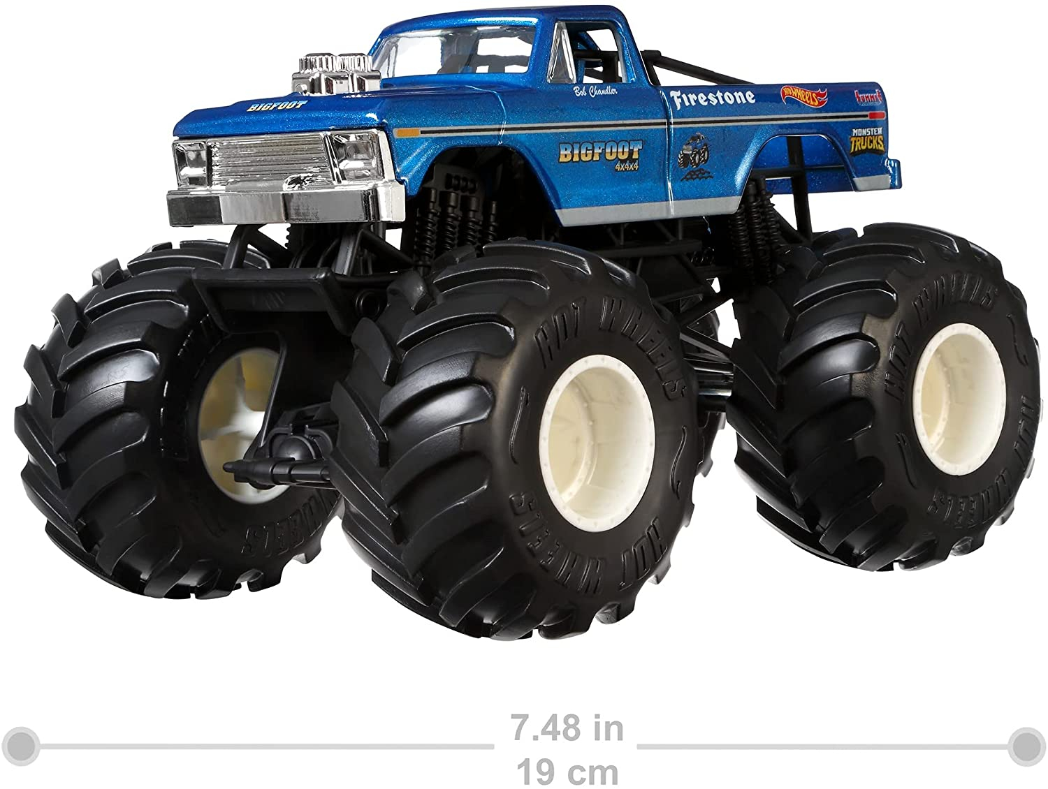 Foto 9 pulgar | Venta Internacional - Carro Hot Wheels Monster Trucks 1:24 Bigfoot