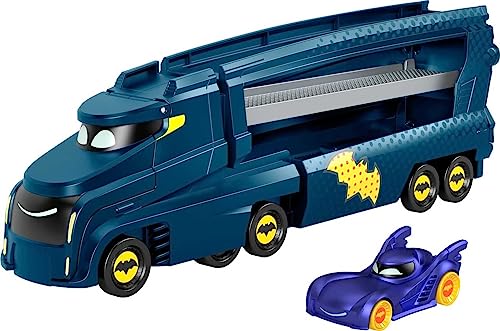 Foto 2 pulgar | Venta Internacional - Transportista De Juguetes Fisher-price Dc Batwheels Bat-big Rig Con 1 Coche