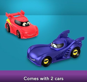 Foto 5 | Venta Internacional - Set De Juego Para Pista De Carreras De Coches De Juguete Fisher-price Dc Batwheels
