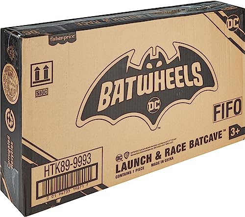 Foto 6 | Venta Internacional - Set De Juego Para Pista De Carreras De Coches De Juguete Fisher-price Dc Batwheels