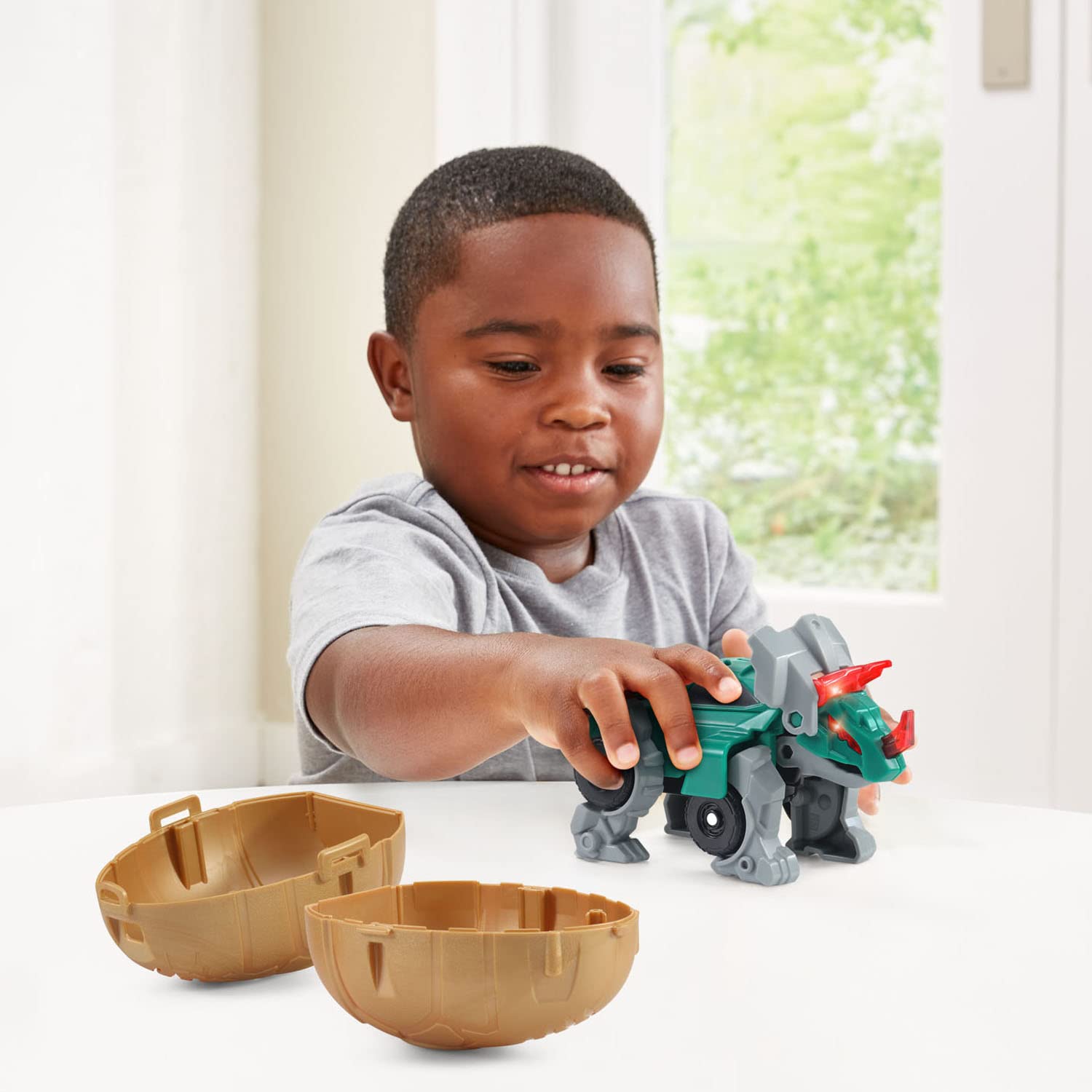 Foto 7 pulgar | Venta Internacional - Toy Vtech Switch And Go Hatch And Roaaar Egg Triceratops Rac