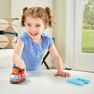 Foto 5 | Venta Internacional - Juguete Vtech Cocomelon Go! ¡vamos! Smart Wheels El Camión De Bomberos De Nina