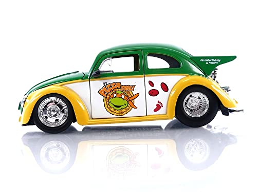 Foto 2 | Venta Internacional - Coche De Juguete Jada Teenage Mutant Ninja Turtles 1:24 Volkswagen Dr