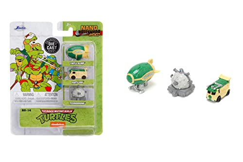 Venta Internacional - Carritos Jada Toys Teenage Mutant Ninja Turtles 3 Piezas