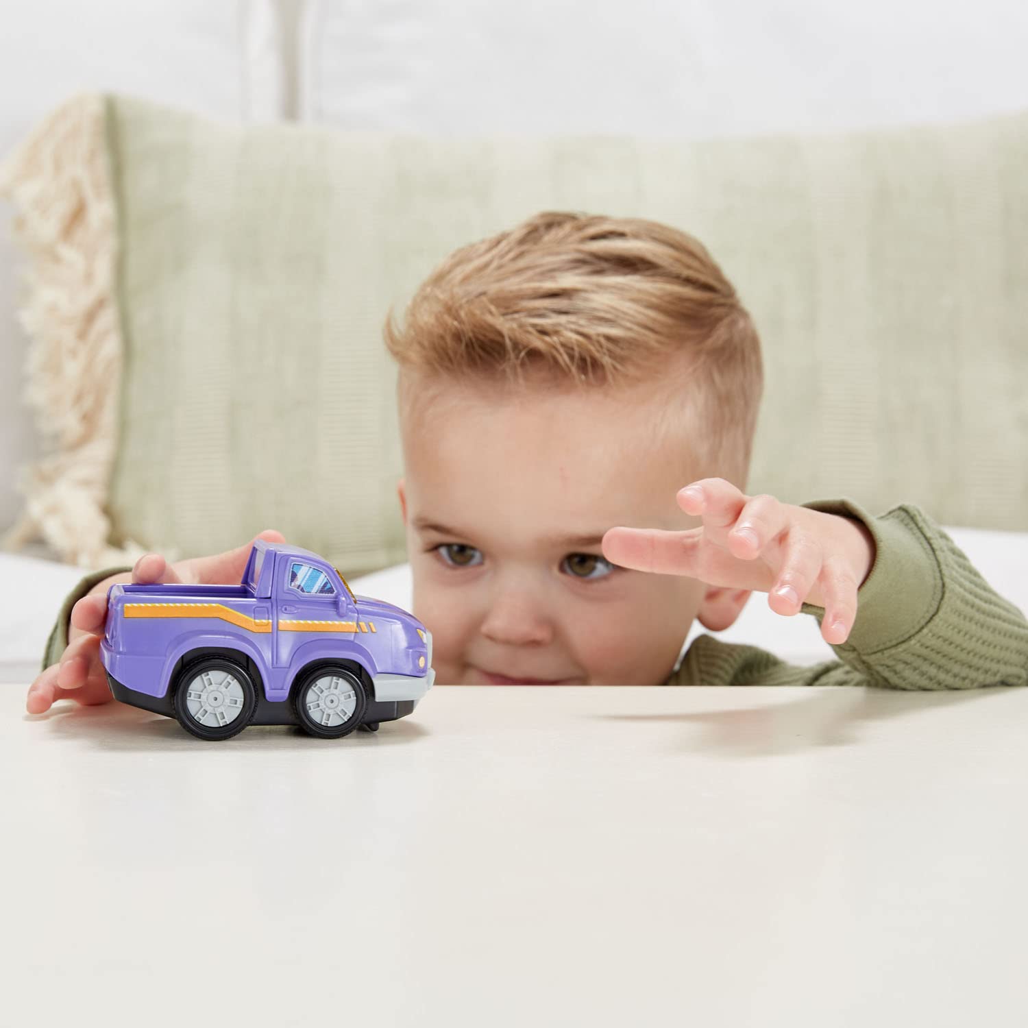 Foto 6 pulgar | Venta Internacional - Coche VTech Go! Smart Wheels Tough Truck Púrpura