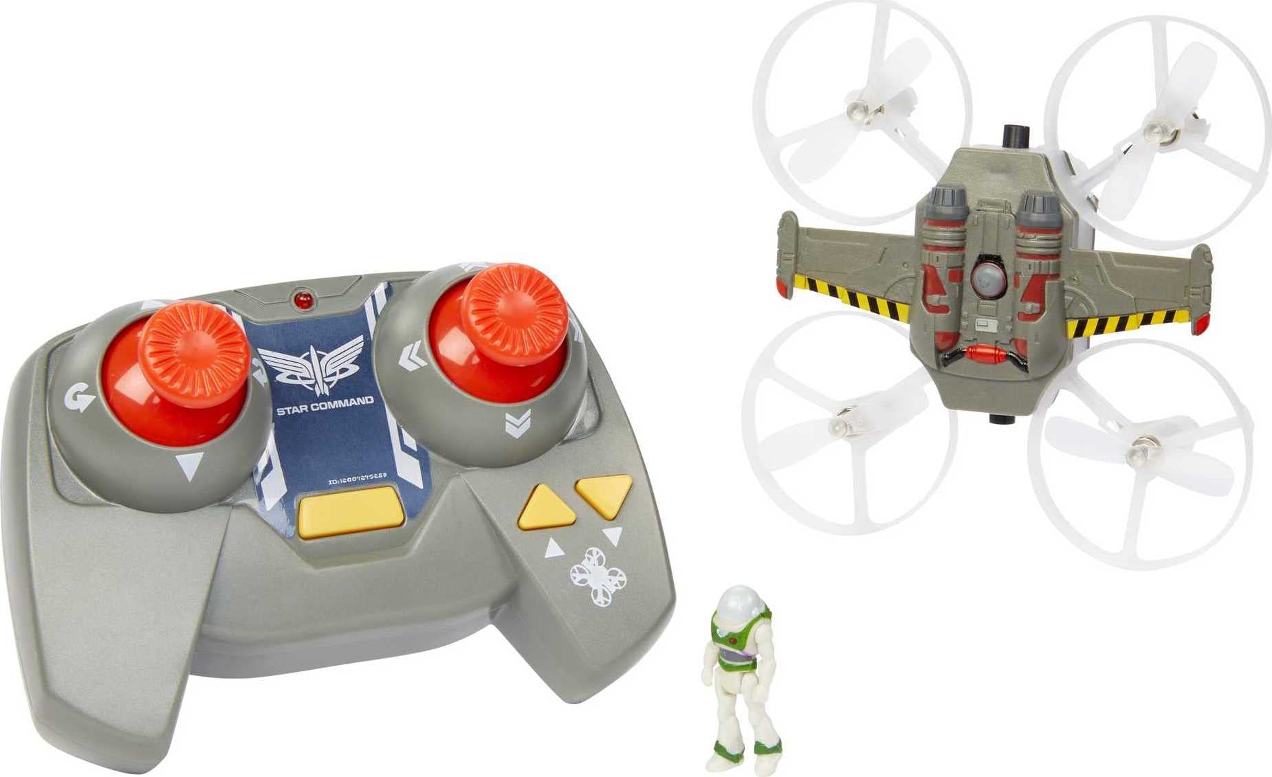 Foto 6 pulgar | Venta Internacional - Drone Hot Wheels Space Ranger Jetpack RC con Buzz Lightyear