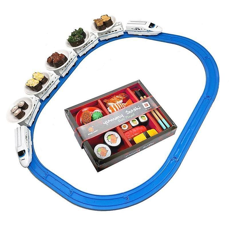 Venta Internacional - Sushi Giratorio Toy Train Eat Con Plato De Sushi Para Niños