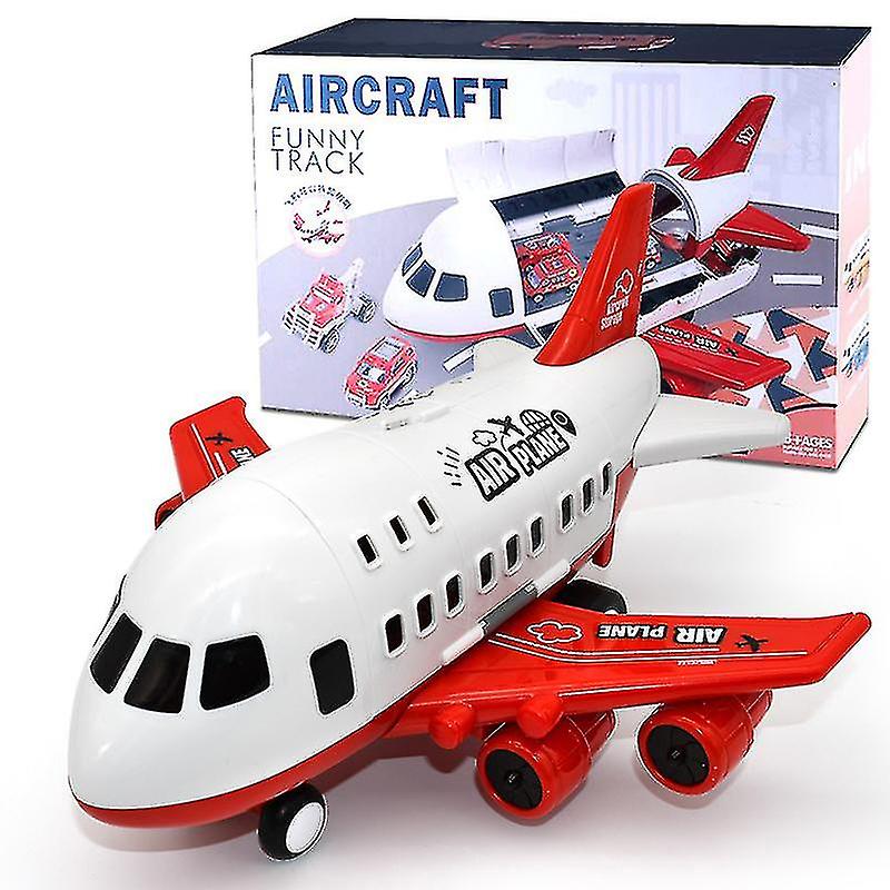 Foto 3 pulgar | Venta Internacional - Modelo De Avión De Juguete Para Niños, Tamaño Grande, Rojo