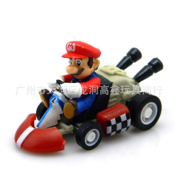 Foto 6 pulgar | Venta Internacional - Set De Coches De Juguete Bimirth Super Mario Bros Bilar/karts, 6 Piezas