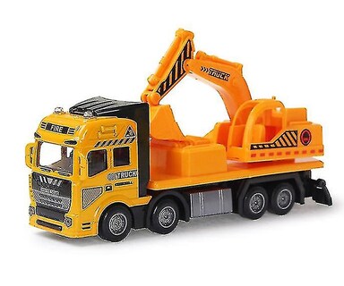 Foto 1 | Venta Internacional - Camión Excavador Toy Engineering Para Niños De Aleación Con Luz