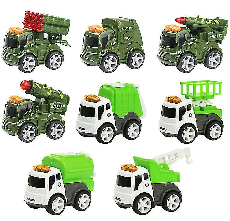 Foto 3 pulgar | Venta Internacional - Mini Coche Militar Y Defensa De Aleación Para Niños, De Juguete, 8/4 Unidades