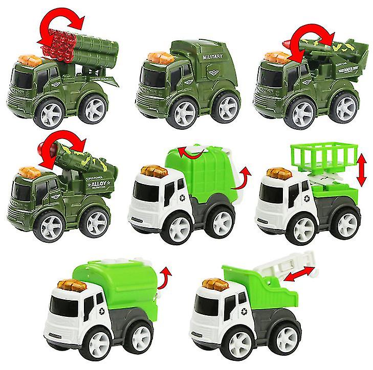 Foto 4 pulgar | Venta Internacional - Mini Coche Militar Y Defensa De Aleación Para Niños, De Juguete, 8/4 Unidades