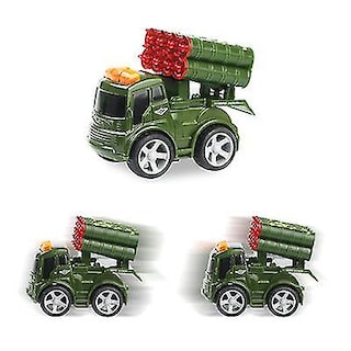 Foto 4 | Venta Internacional - Mini Coche Militar Y Defensa De Aleación Para Niños, De Juguete, 8/4 Unidades