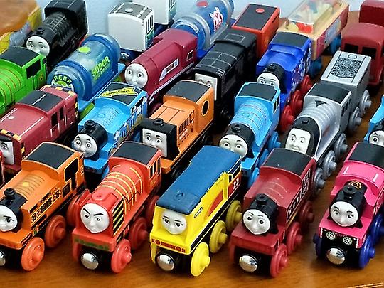 Foto 2 pulgar | Venta Internacional - Colección De Imanes De Madera Para Ferrocarril De Toy Train Thomas And Friends