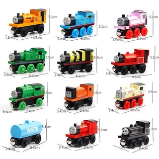 Foto 3 | Venta Internacional - Colección De Imanes De Madera Para Ferrocarril De Toy Train Thomas And Friends