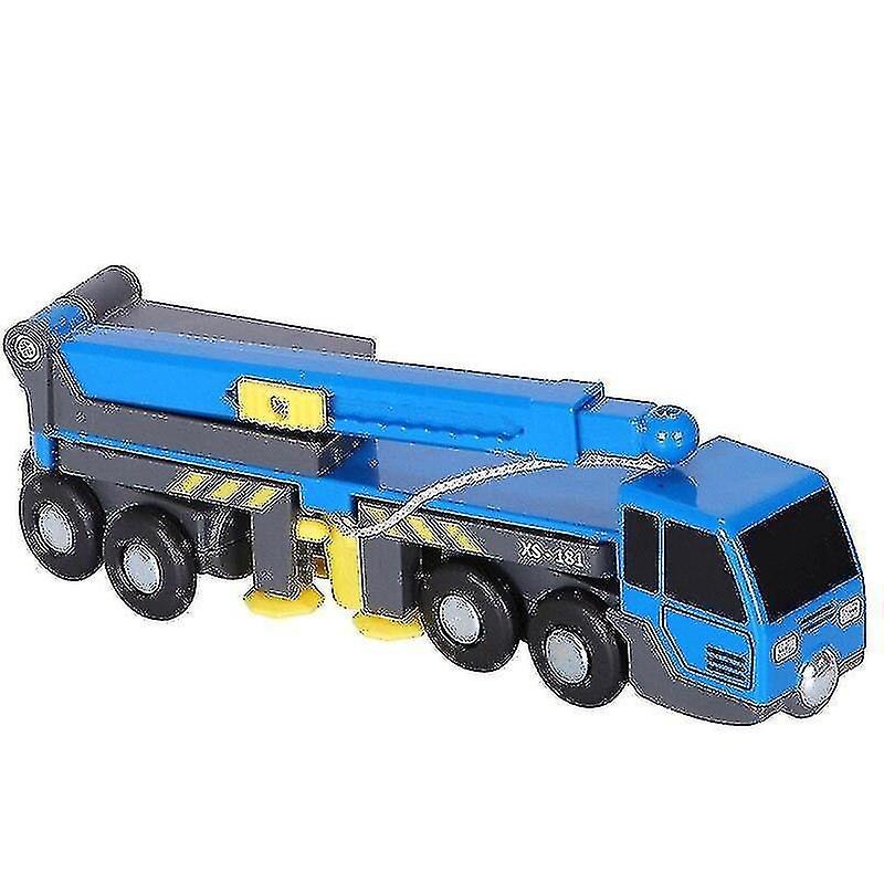 Venta Internacional - Camión De Juguete Toy Cars Boom Lifting Compatible Con Trenes De Madera