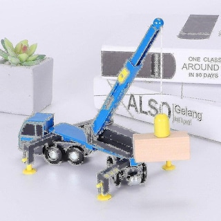 Foto 2 | Venta Internacional - Camión De Juguete Toy Cars Boom Lifting Compatible Con Trenes De Madera