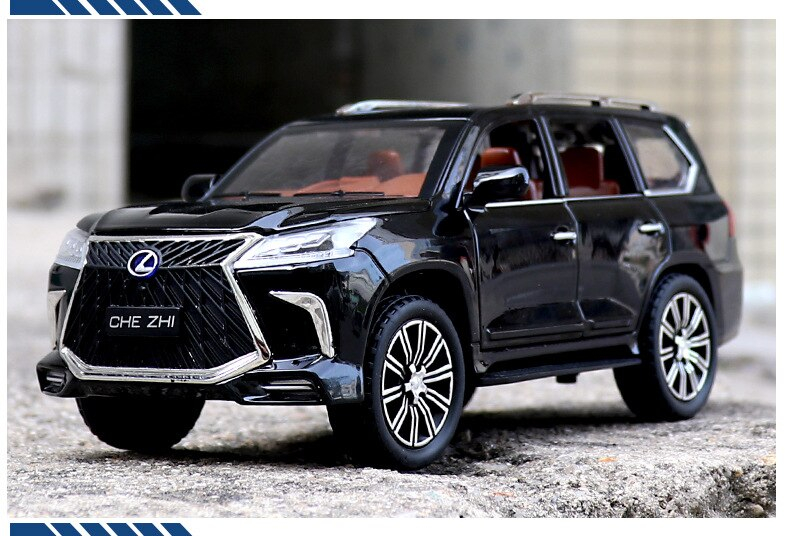 Foto 3 pulgar | Venta Internacional - Luz De Sonido Lexus Lx570 De Coche Fundido A Presión 1:24 De