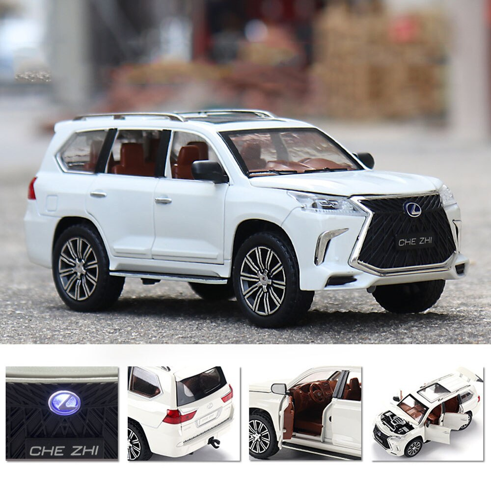 Foto 5 pulgar | Venta Internacional - Luz De Sonido Lexus Lx570 De Coche Fundido A Presión 1:24 De