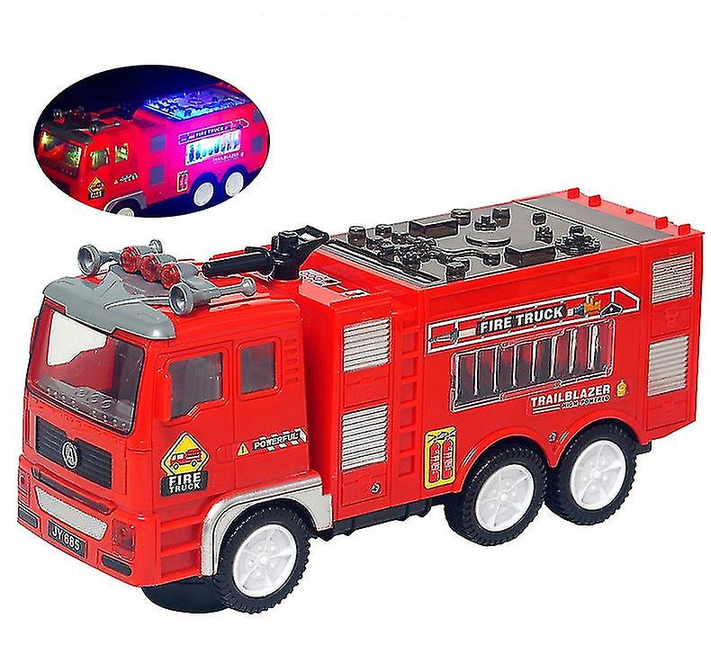 Foto 2 pulgar | Venta Internacional - Modelo De Camión De Bomberos Multifuncional De Coche De Simulación De Juguete