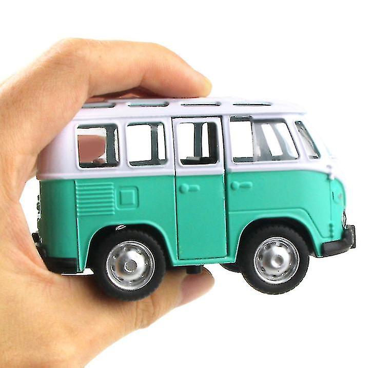 Foto 6 pulgar | Venta Internacional - Miniautobús De Aleación De Juguete Y Autobús Escolar Con Cierre Retráctil